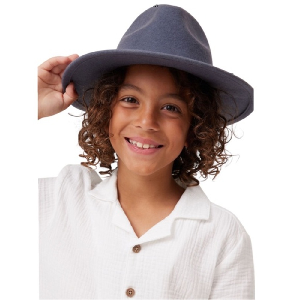 Cotton On Kids Wool Hat | Wide Brim